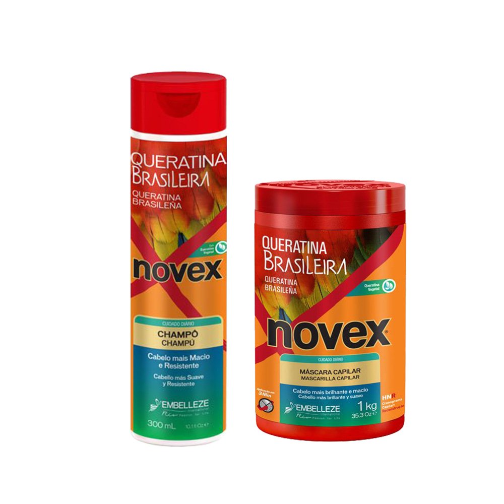 Kit Queratina Brasilera Tratamiento 1kg Y Shampoo – Districosmeticos