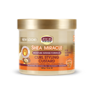 African Pride shea Miracle Curl Styling Custard